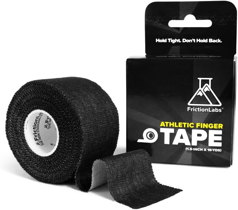 Friction Labs Store Athletic Finger Tape - Rock Climbing Tape for Skin Protection - 1.5” Zinc Oxide Tape - Protective Sports Tape - Easy Tear, Strong Stick - Recyclable Packaging - 10 Yards - Image 1